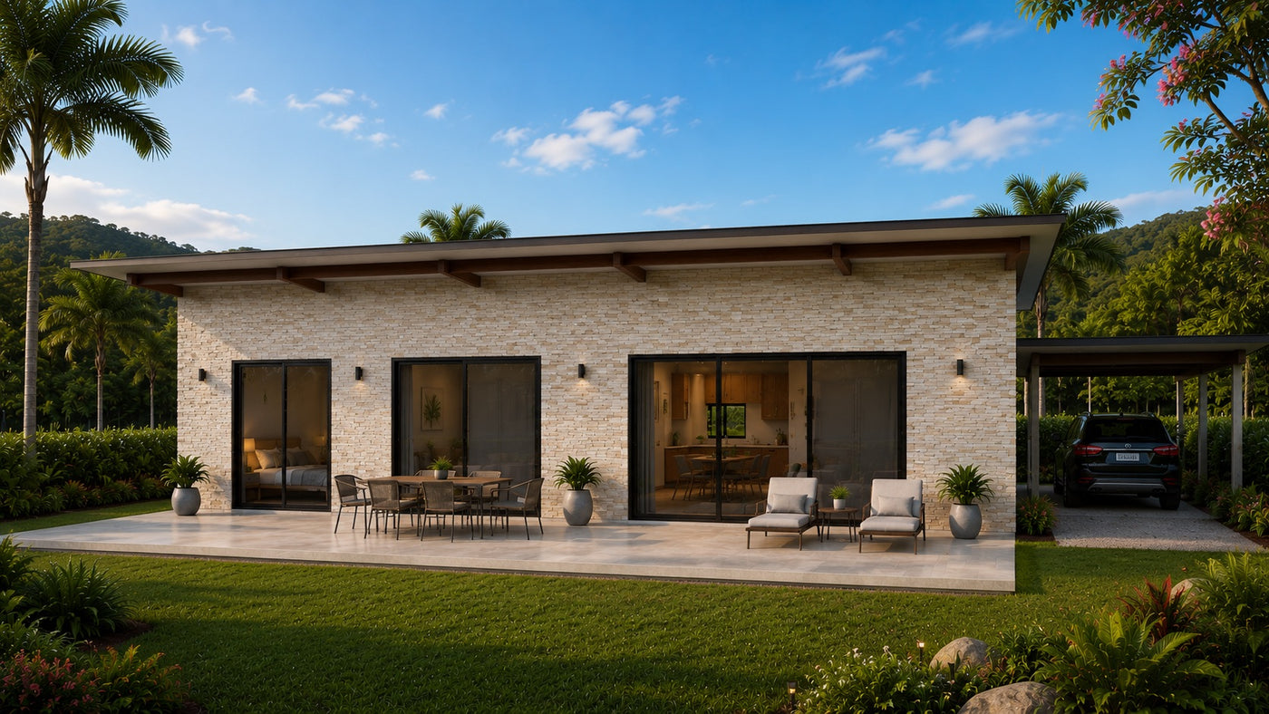 FRESH® Villa modular home in Panama — view 4