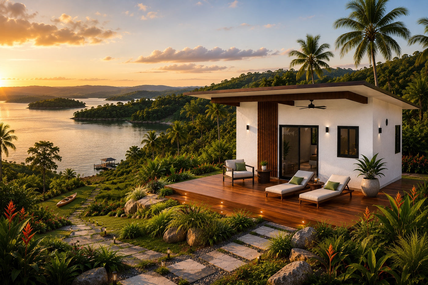 FRESH® Cabana modular home in Panama — view 2