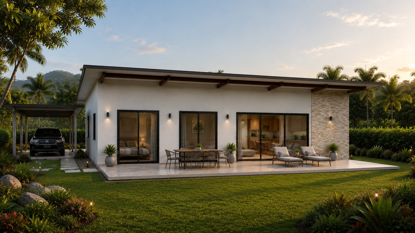 FRESH® Villa modular home in Panama — view 3