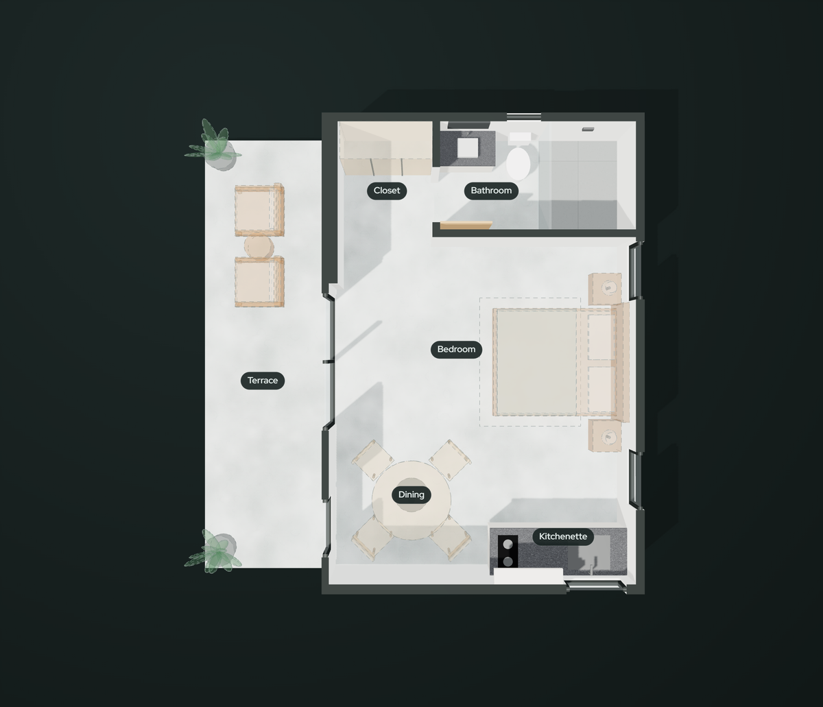 FRESH® Cabana floor plan